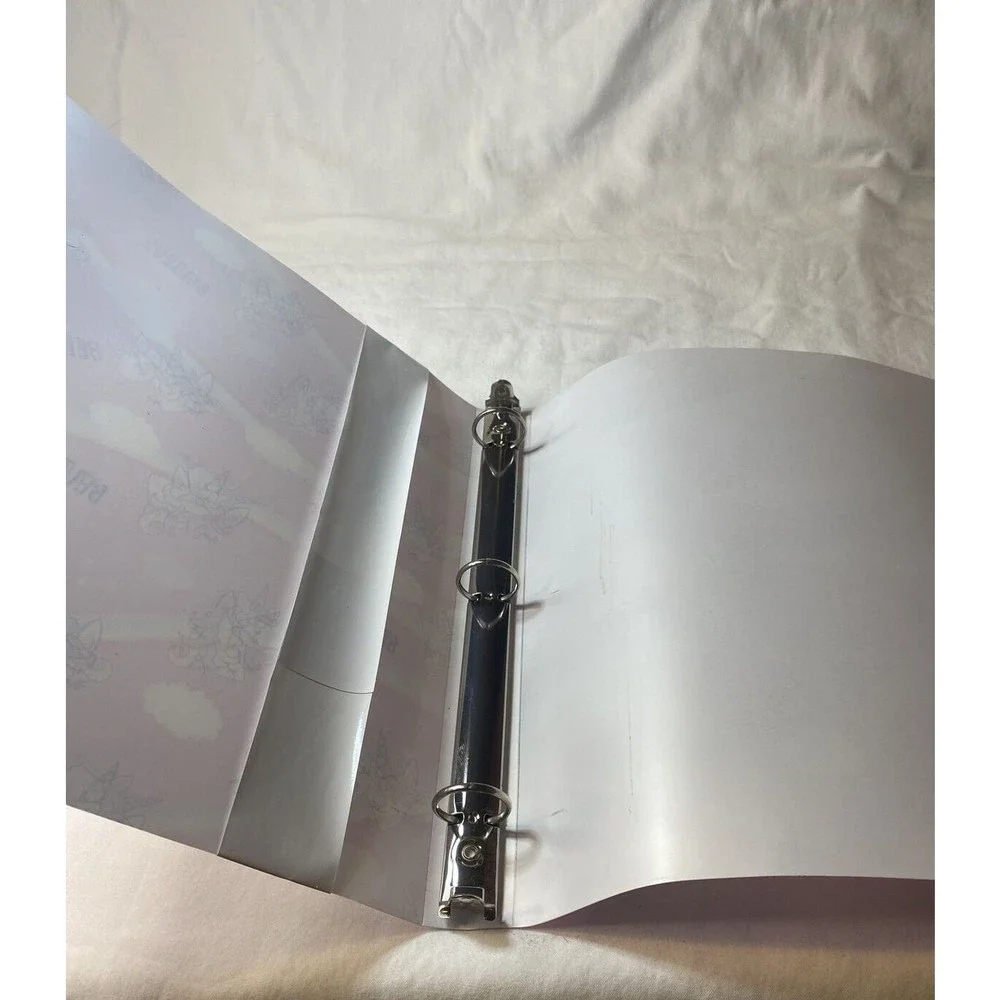 U Style Collection 1.in 3 Ring Pink Binder Hologram Unicorns 